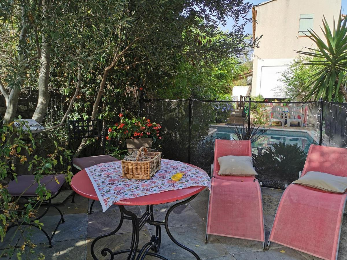 Appartement En Sous Sol De Villa Avec Acces Jardin Et Piscine Μασσαλία Εξωτερικό φωτογραφία