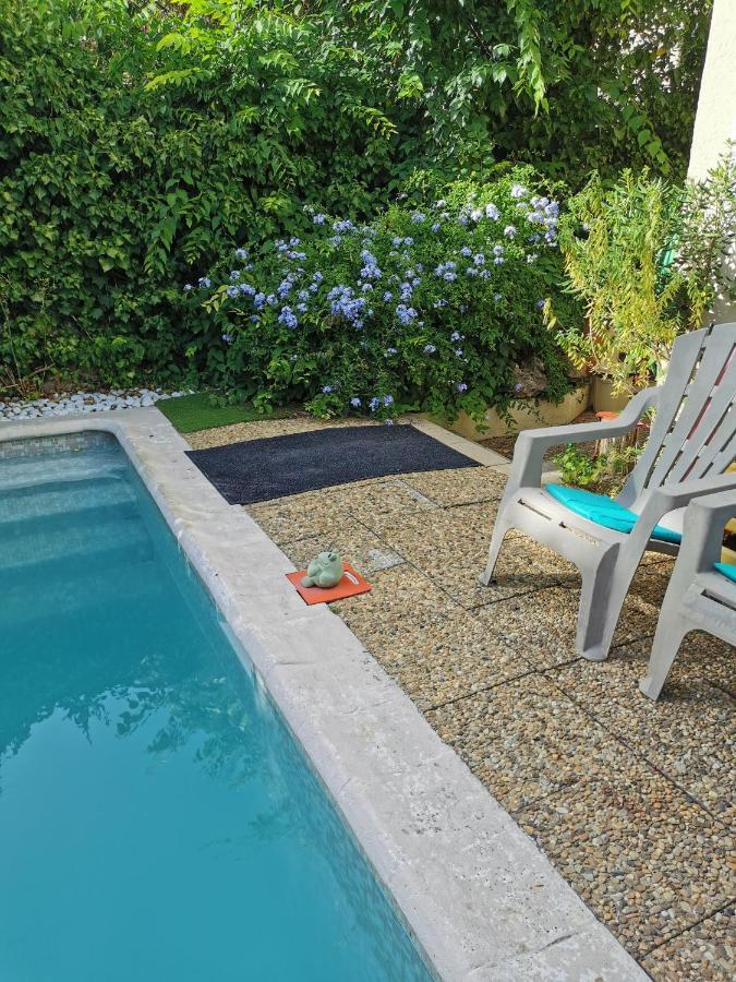 Appartement En Sous Sol De Villa Avec Acces Jardin Et Piscine Μασσαλία Εξωτερικό φωτογραφία